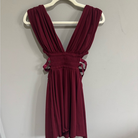 Strappy Side Skater Dress - Picture 1 of 5